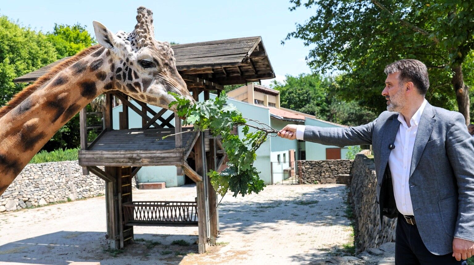Başkan Vekili Biba’dan Hayvanat Bahçesi’ne ziyaret