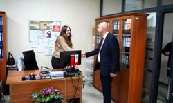 Başkan Aydın Belediye Personeliyle Bayramlaştı