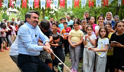 Yıldırım'da çocukların neşesi sokağa taştı
