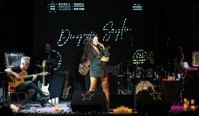 Bursa’da Caz Pazarı’nda Duygu Soylu Sahnede
