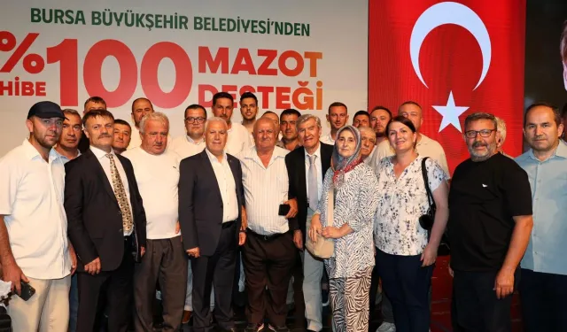Üreten Bursa’ya Büyükşehir’den Tam Destek