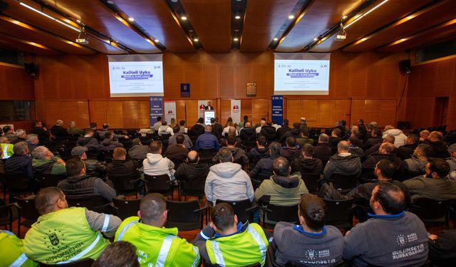 Büyükşehir Personeline Kaliteli Uyku Eğitimi