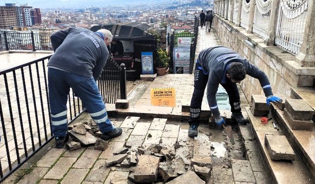 Tophane Meydanı Yenilenen Yüzüyle Hizmette
