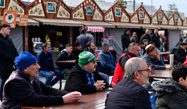 Osmangazi Meydanı’nda Bursaspor Heyecanı