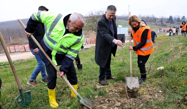 Unçukuru’nda 225 Fidanlık Umut Ormanı Kuruldu