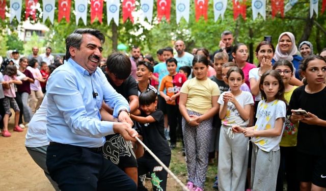 Yıldırım'da çocukların neşesi sokağa taştı
