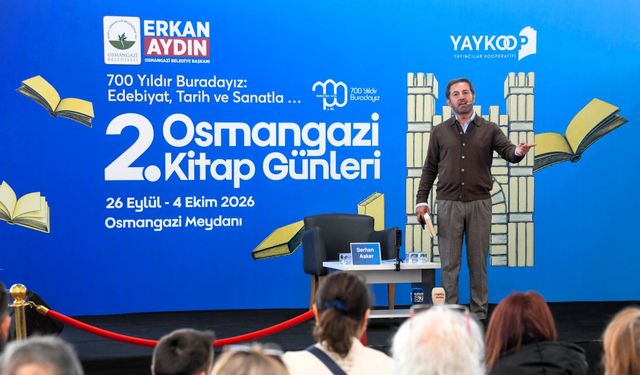 Osmangazi Meydanı kitapla nefes aldı