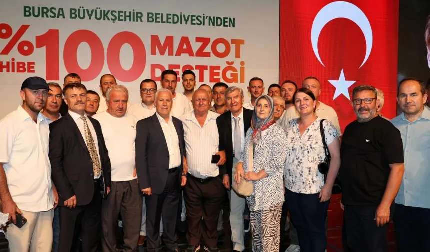 Üreten Bursa’ya Büyükşehir’den Tam Destek