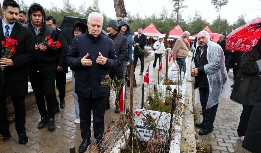 Başkan Bozbey'den Deprem Bölgesine Ziyaret