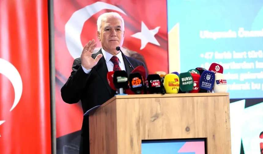 Başkan Bozbey’den Bursa’nın Ulaşım Haritası