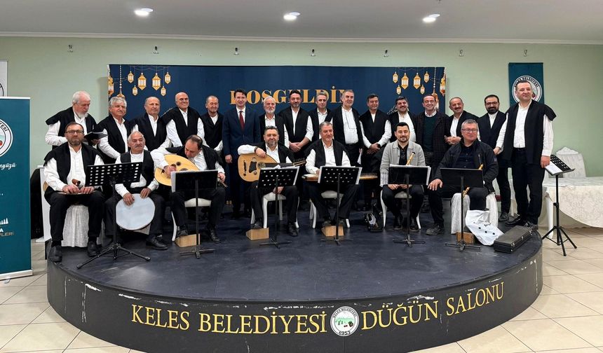Keles’te Gönül Sofrasında İlahi Coşkusu