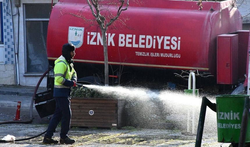 İznik Bayrama Hazır Hale Getirildi