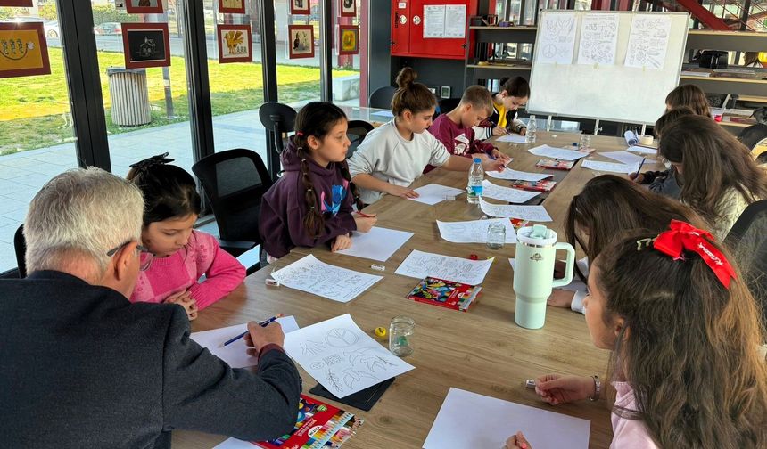 Nilüfer’de Çocuklar Tatilde Depoda Buluştu