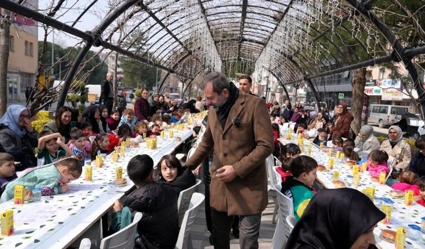 Gürsu’da Minikler Tekne Orucunda Buluştu