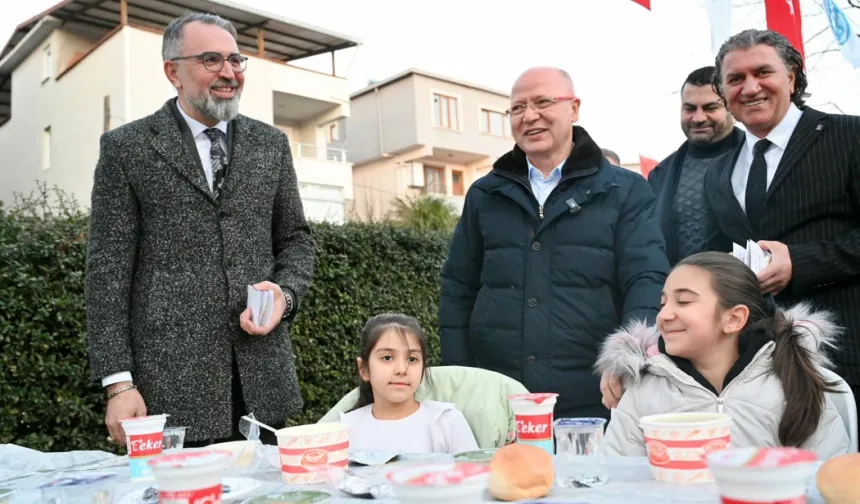 Kale Mahallesi’nde Sokak İftarı Sofrası Kuruldu