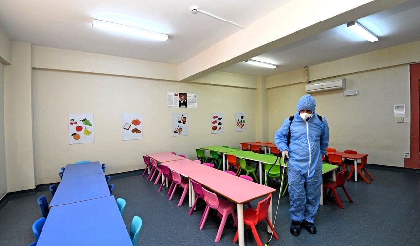 Osmangazi’de Kreşlerde Hijyen Seferberliği