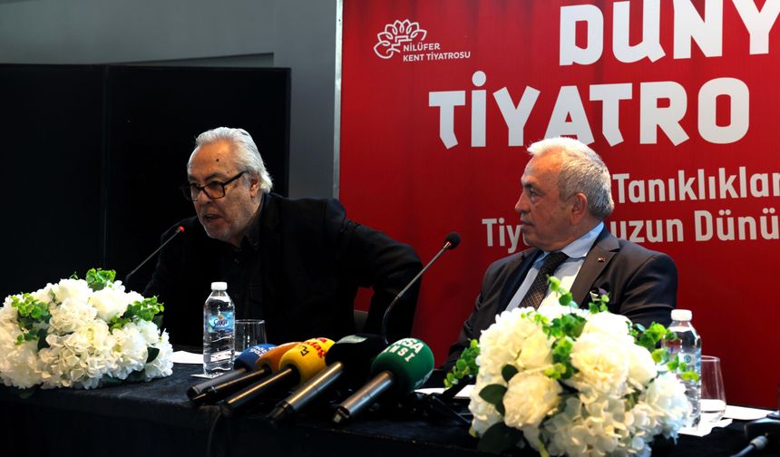 Rutkay Aziz Nilüfer’de Tiyatro Üzerine Konuştu