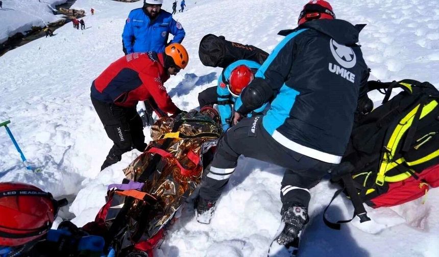 Bursa’da Çığda Arama Kurtarma Tatbikatı Yapıldı