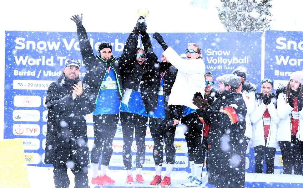 Uludağ’da Kar Voleybolu Heyecanı Sona Erdi