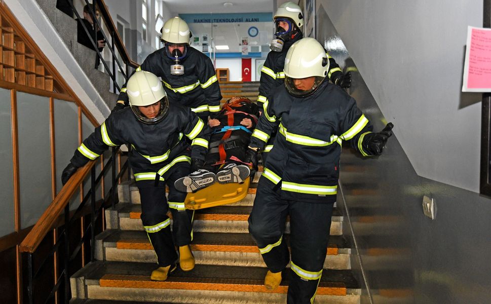 Osmangazi’de Afetlere Karşı Nefes Kesen Tatbikat