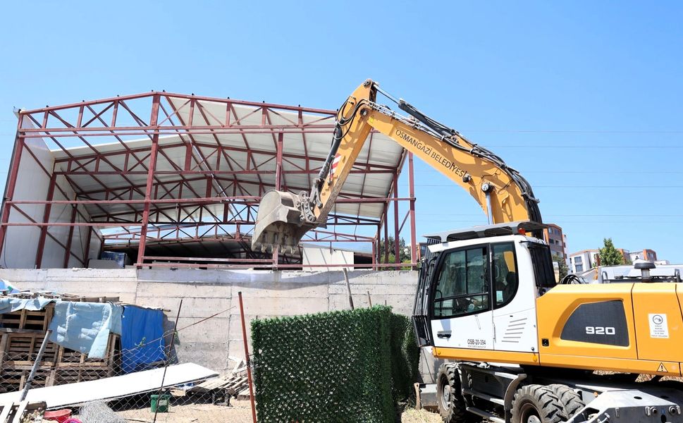Osmangazi’de kaçak yapılaşmaya kararlı mücadele